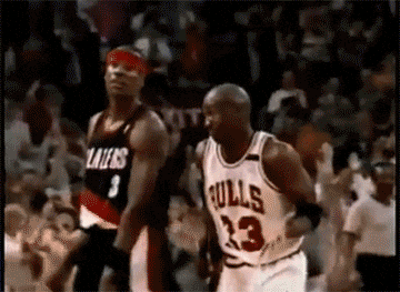 Michael Jordan Shrug